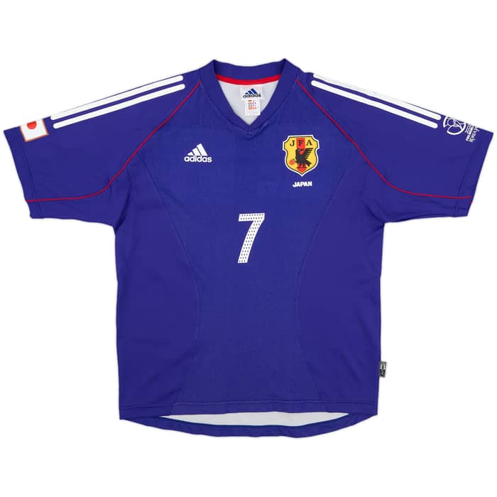 2002-04 Japan Home Shirt Nakata #7 - 9/10 - (M)