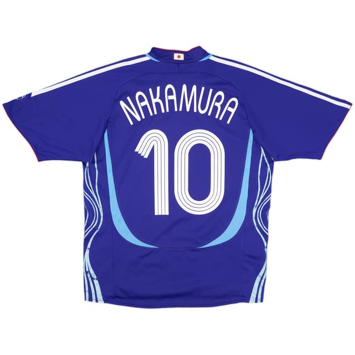 2006-08 Japan Home Shirt Nakamura #10 - 7/10 - (M)