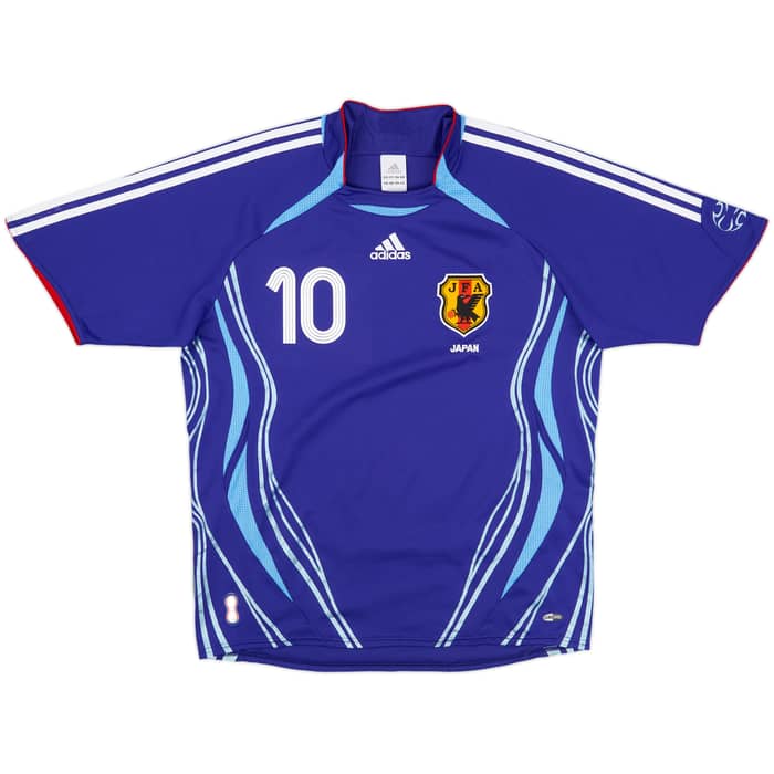 2006-08 Japan Home Shirt Nakamura #10 - 7/10 - (M)