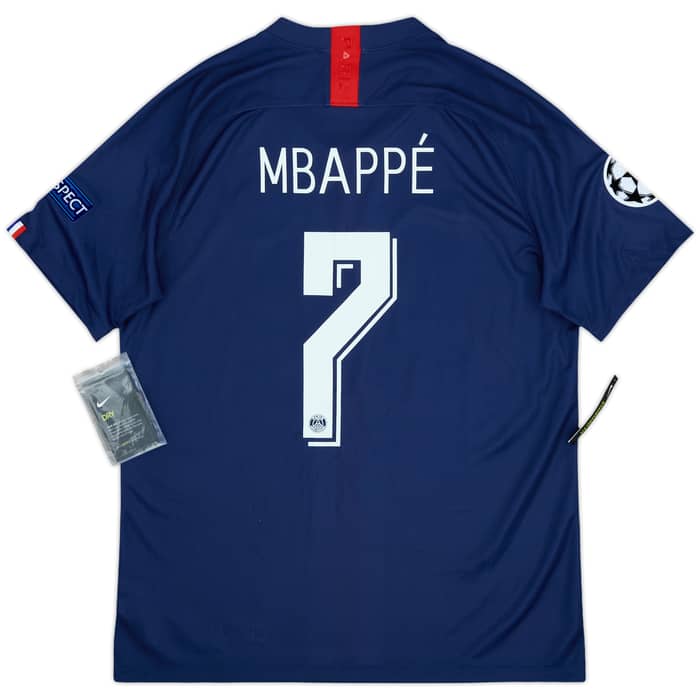 2019-20 Paris Saint-Germain 'Final Lisbon 2020' Home Shirt Mbappe #7 (L)
