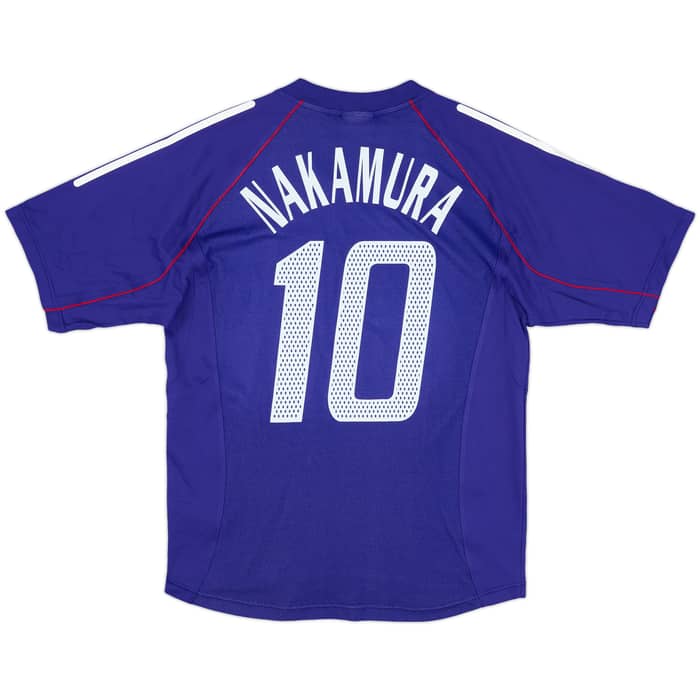 2002-04 Japan Home Shirt Nakamura #10 - 8/10 - (S)