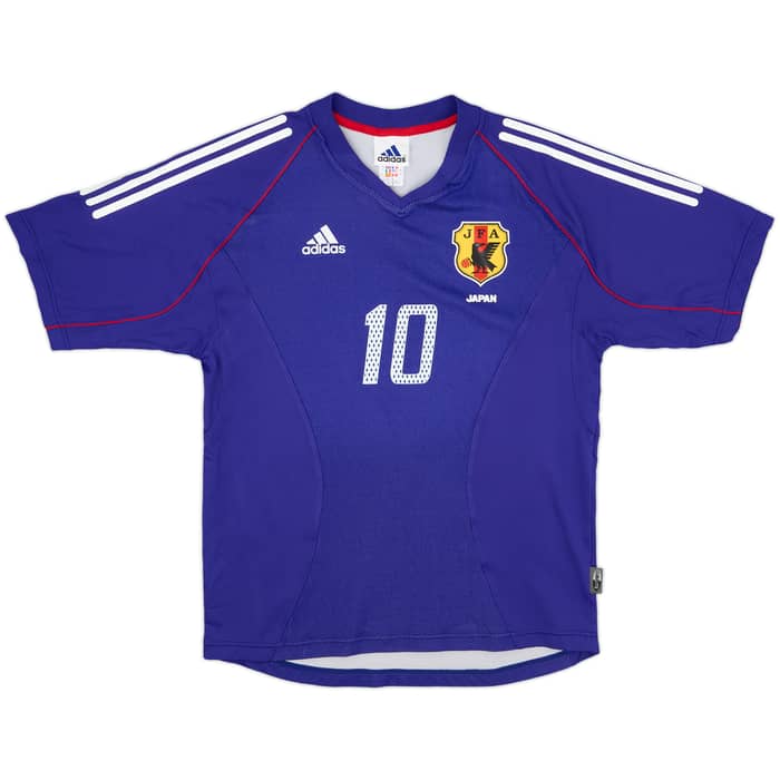 2002-04 Japan Home Shirt Nakamura #10 - 8/10 - (S)