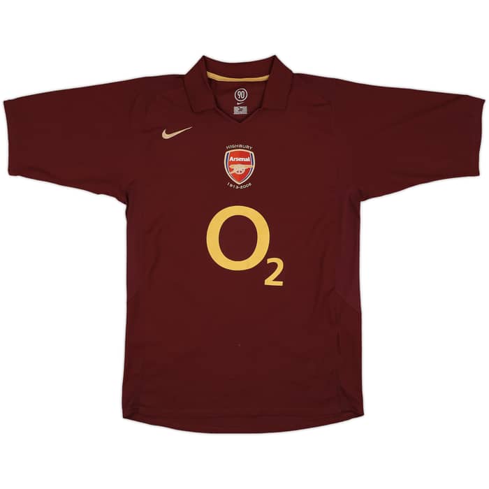 2005-06 Arsenal Home Shirt Henry #14 - 7/10 - (M)