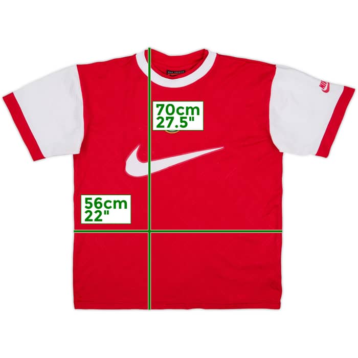 1996-97 Arsenal Nike Training Shirt - 9/10 - (M)