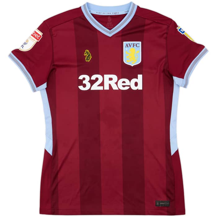 2018-19 Aston Villa Home Shirt Grealish #10 - 9/10 - (Women's M)