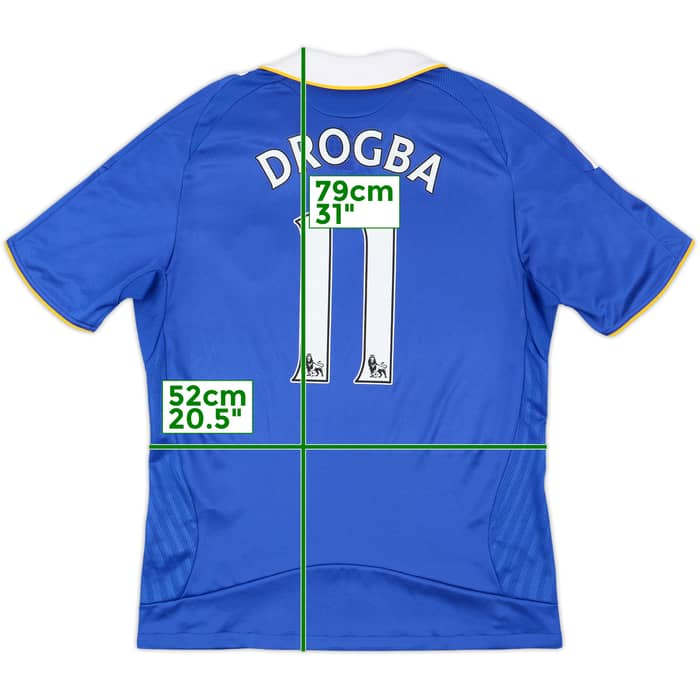 2008-09 Chelsea Home Shirt Drogba #11 - 8/10 - (M)
