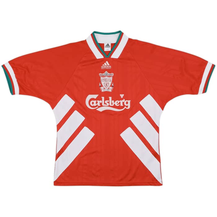 1993-95 Liverpool Home Shirt - 8/10 - (M)