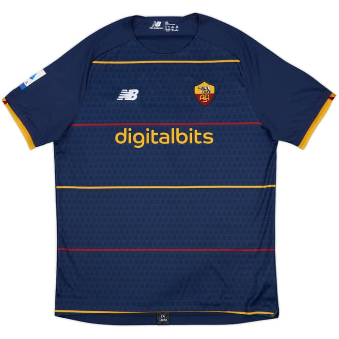 2021-22 Roma Fourth Shirt Pellegrini #7 - 10/10 - (XL)