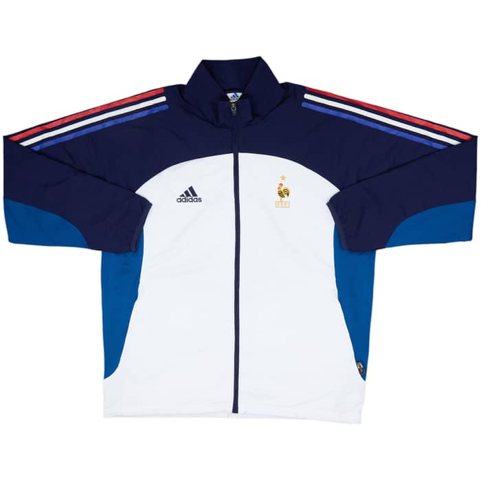 2002-03 France adidas Full Tracksuit - 7/10 - (L)