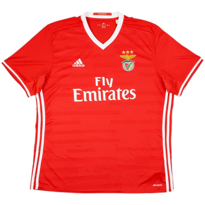 2016-17 Benfica Home Shirt - 7/10 - (XL)