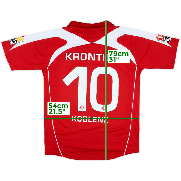 2009-10 TuS Koblenz Third Shirt Krontiris #10 - 5/10 - (M)