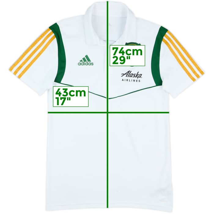 2018 Portland Timbers adidas Polo Shirt - 6/10 - (XS)