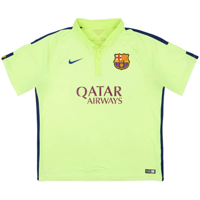 2014-15 Barcelona Third Shirt - 4/10 - (XXL)