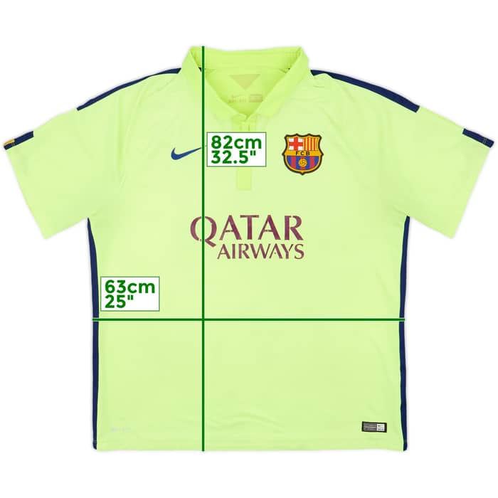 2014-15 Barcelona Third Shirt - 4/10 - (XXL)