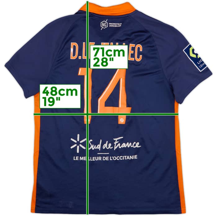 2020-21 Montpellier Home Shirt D.Le Tallec #14 - 4/10 - (L)