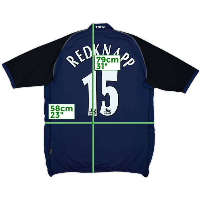2002-03 Tottenham Away Shirt Redknapp #15 - 6/10 - (XXL)