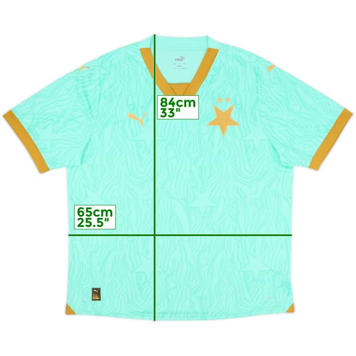 2023-24 Slavia Prague Away Shirt - 10/10 - (XXL)