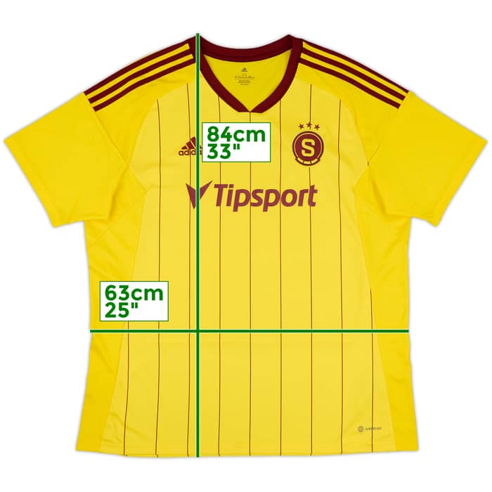 2022-24 Sparta Prague Away Shirt - 8/10 - (XXL)