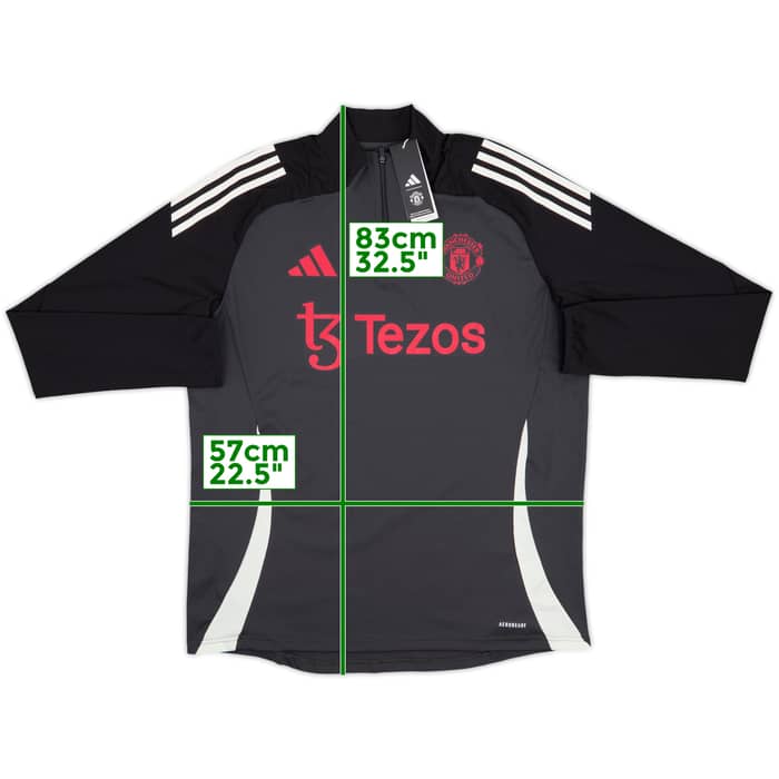 2024-25 Manchester United 1/4 Zip Drill Top (XL)