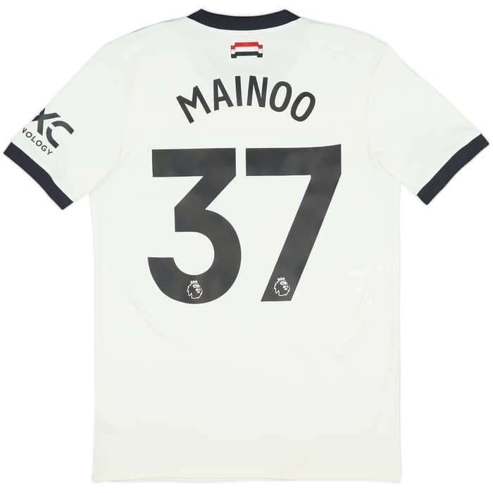 2024-25 Manchester United Third Shirt Mainoo #37 - 8/10 - (M)