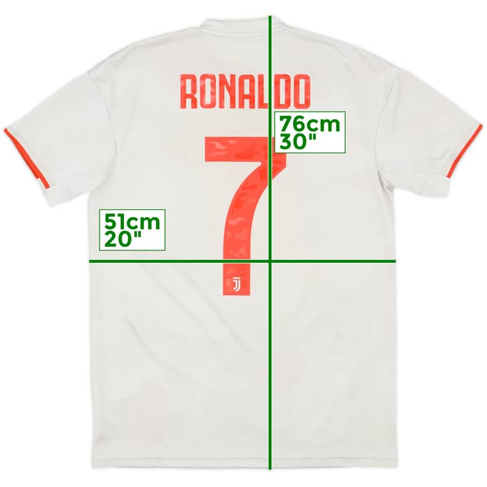 2019-20 Juventus Away Shirt Ronaldo #7 - 8/10 - (M)