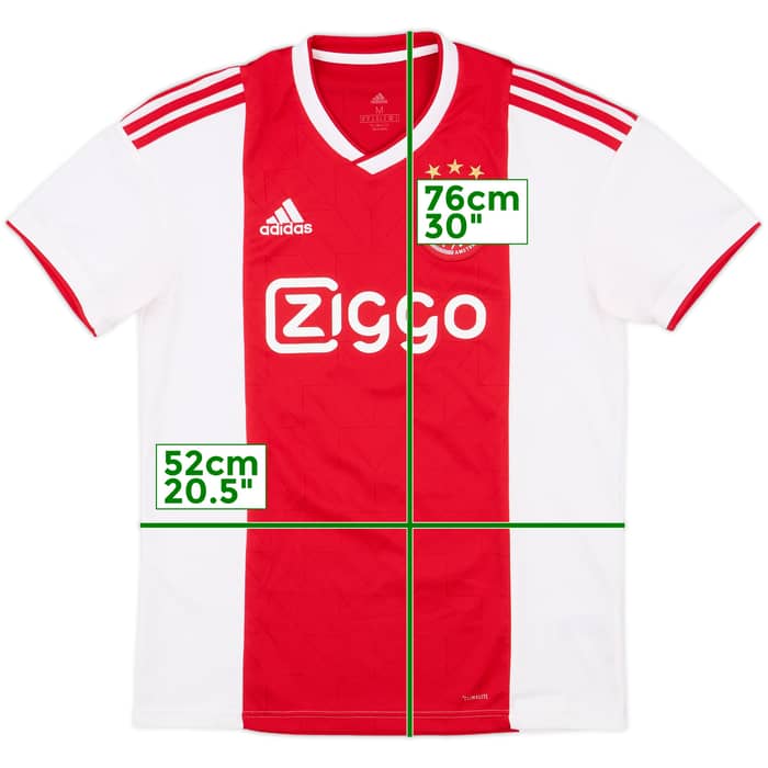 2018-19 Ajax Home Shirt - 8/10 - (M)