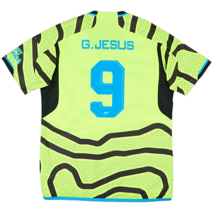 2023-24 Arsenal Authentic Away Shirt G.Jesus #9 (XL)