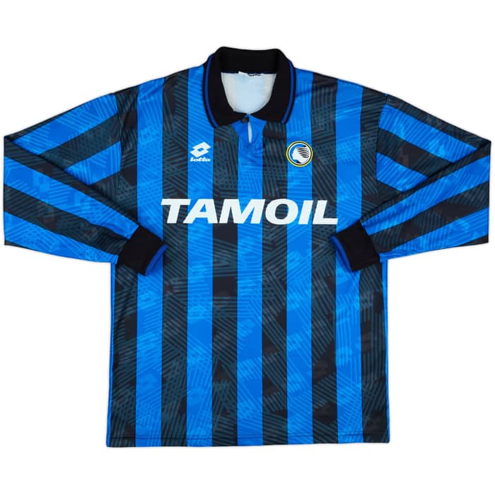 1992-93 Atalanta Match Issue Home L/S Shirt #3