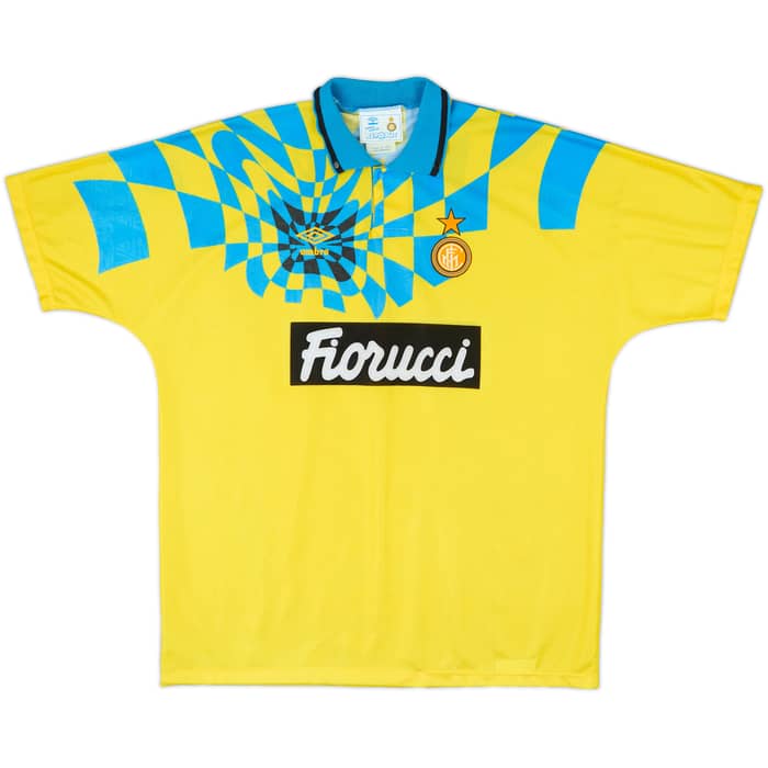1991-92 Inter Milan Third Shirt - 10/10 - (XL)