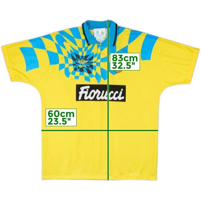 1991-92 Inter Milan Third Shirt - 10/10 - (XL)