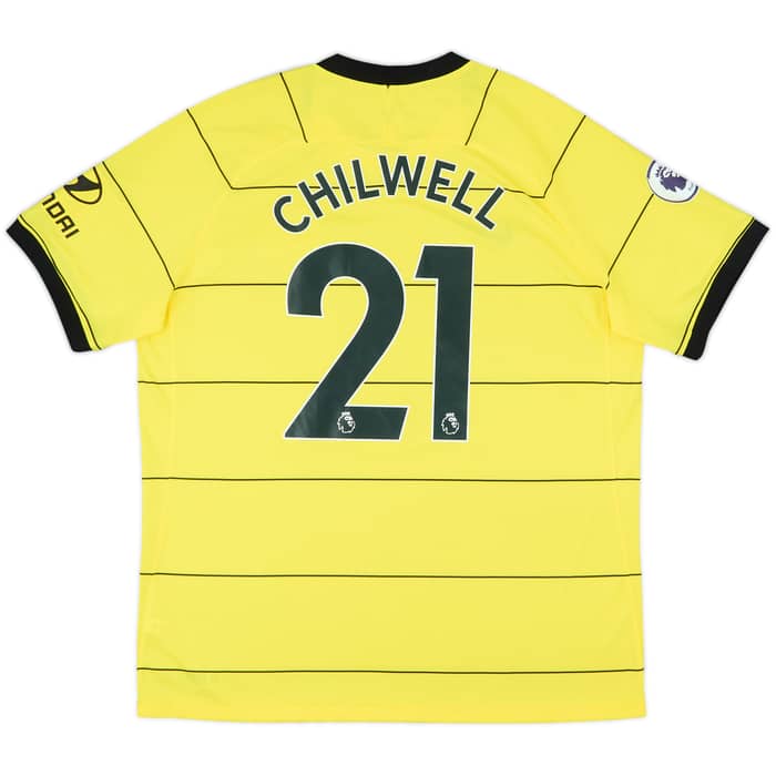 2021-22 Chelsea Away Shirt Chilwell #21 - 9/10 - (XL)