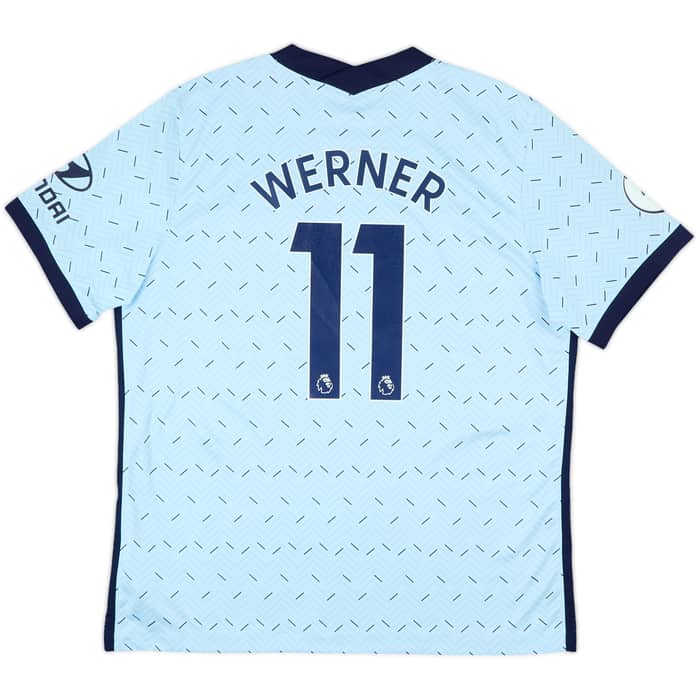 2020-21 Chelsea Away Shirt Werner #11 - 9/10 - (XL)