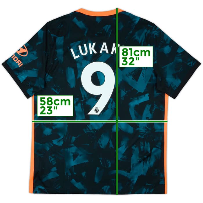 2021-22 Chelsea Third Shirt Lukaku #9 - 9/10 - (XL)