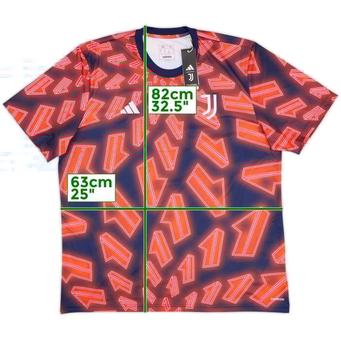 2023-24 Juventus adidas Pre-Match Shirt (XXL)