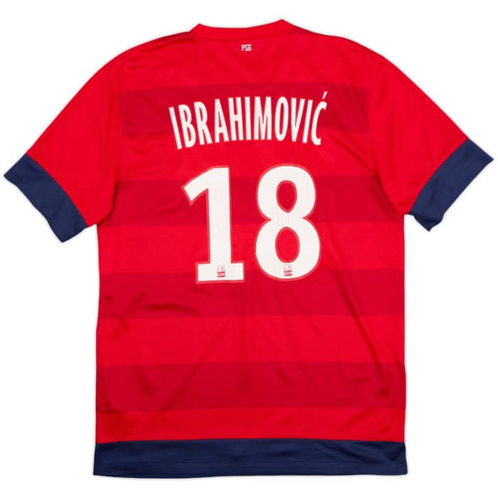 2012-13 Paris Saint-Germain Away Shirt Ibrahimovic #18 - 5/10 - (M)