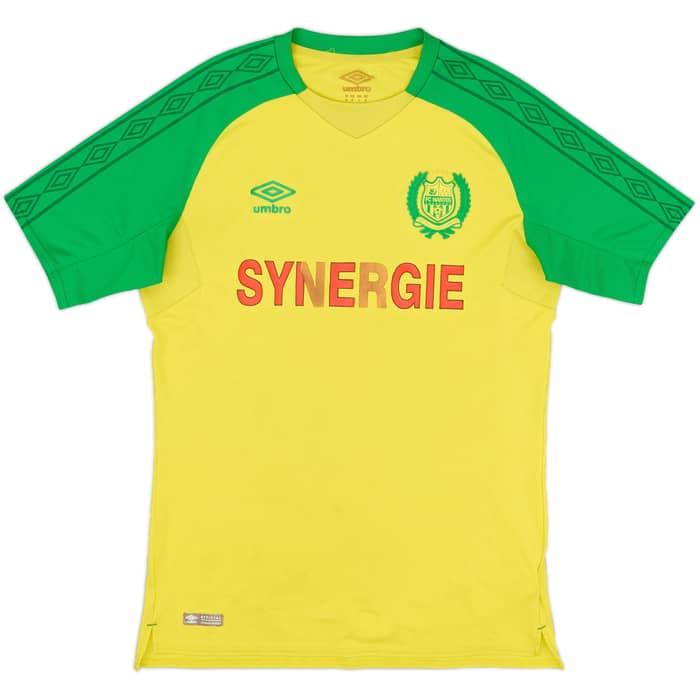 2017-18 Nantes Home Shirt - 4/10 - (M)