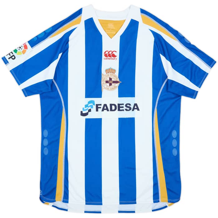 2007-08 Deportivo de La Coruna Home Shirt - 7/10 - (M)