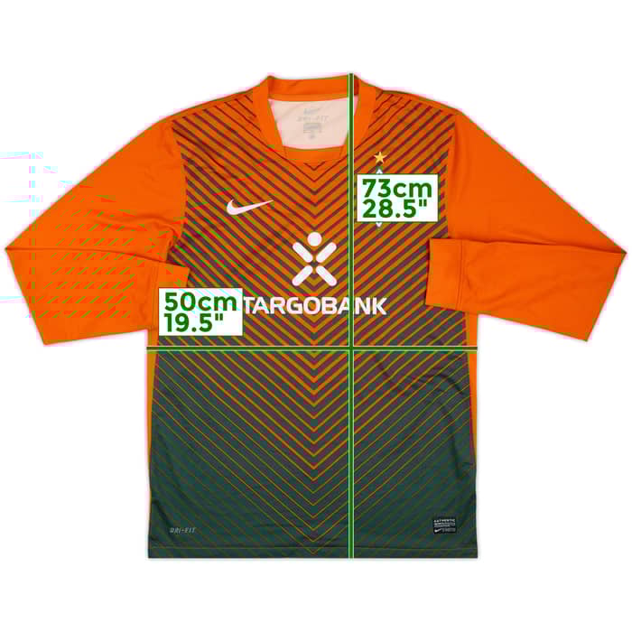 2011-12 Werder Bremen Authentic Away L/S Shirt - 6/10 - (M)