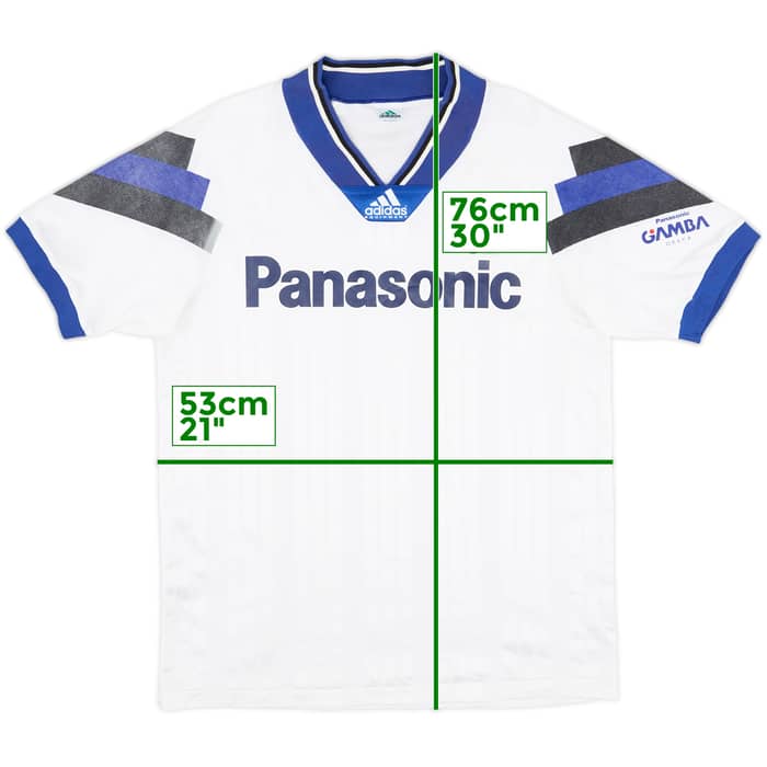 1992 Gamba Osaka Away Shirt - 8/10 - (M/L)