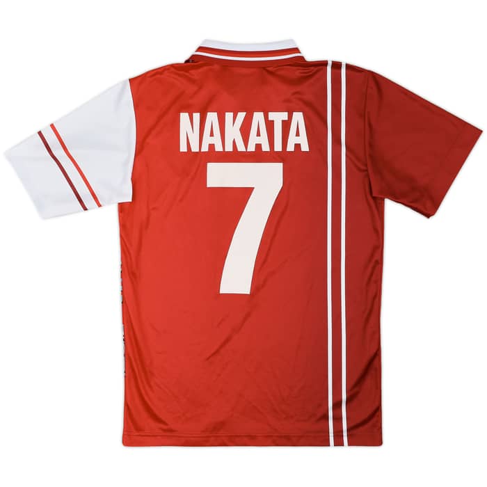 1998-99 Perugia Home Shirt Nakata #7 - 9/10 - (S)
