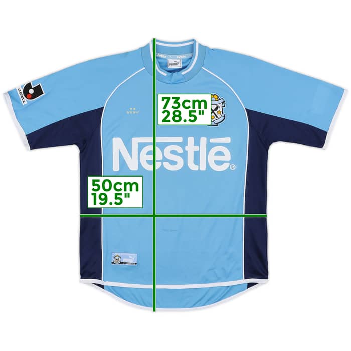 2002 Jubilo Iwata Home Shirt - 8/10 - (S)