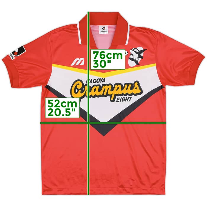1993 Nagoya Grampus Eight Home Shirt - 9/10 - (L)