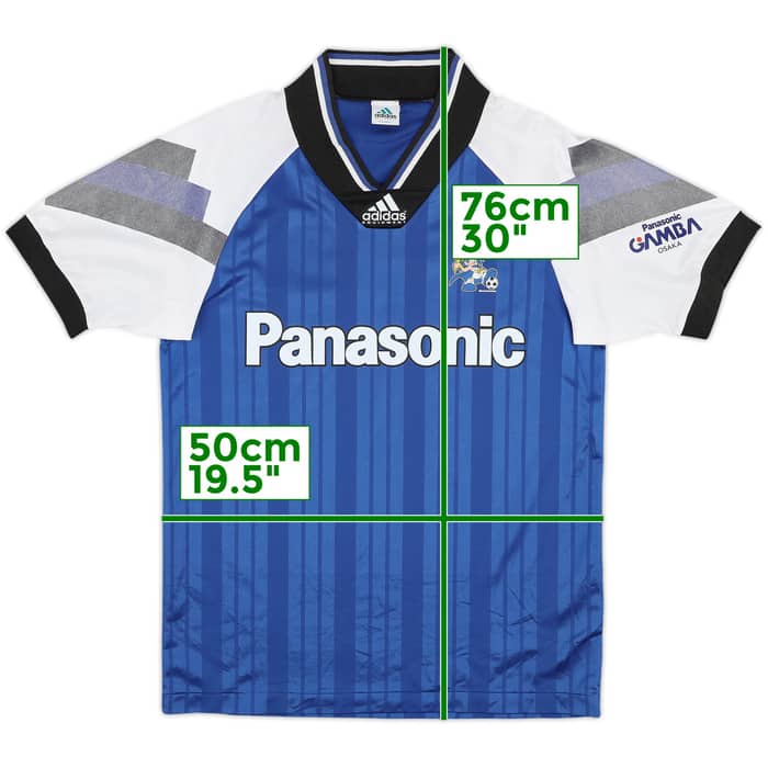 1992 Gamba Osaka Home Shirt - 8/10 - (S)