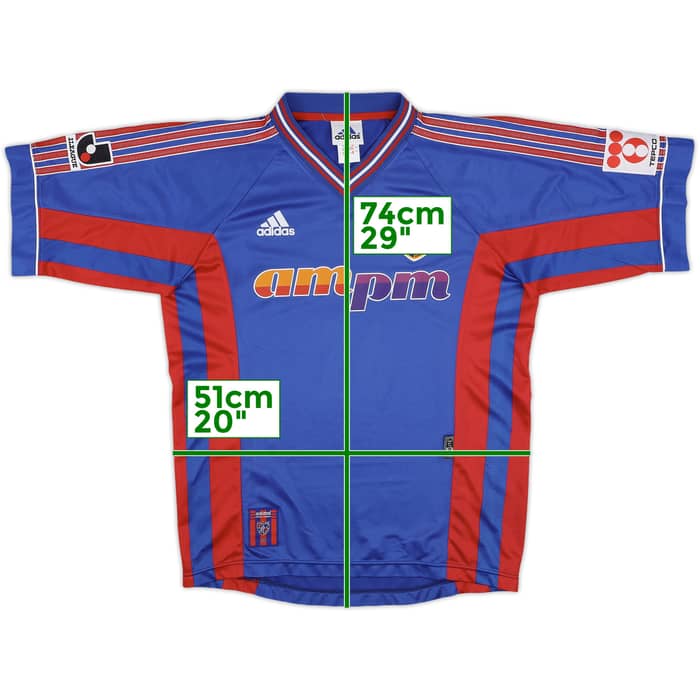 1999-00 FC Tokyo Home Shirt - 7/10 - (L)