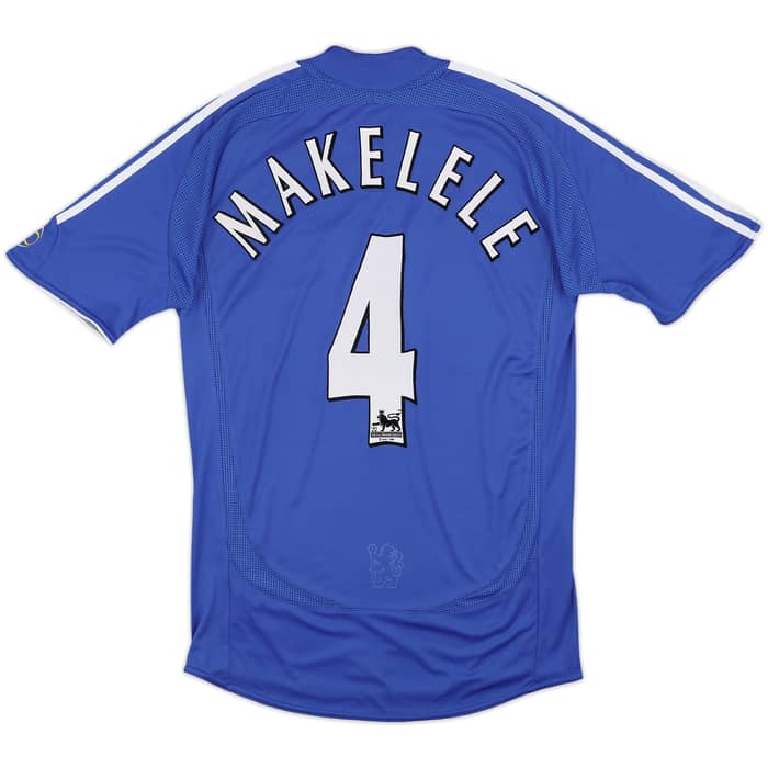 2006-08 Chelsea Home Shirt Makelele #4 - 9/10 - (S)
