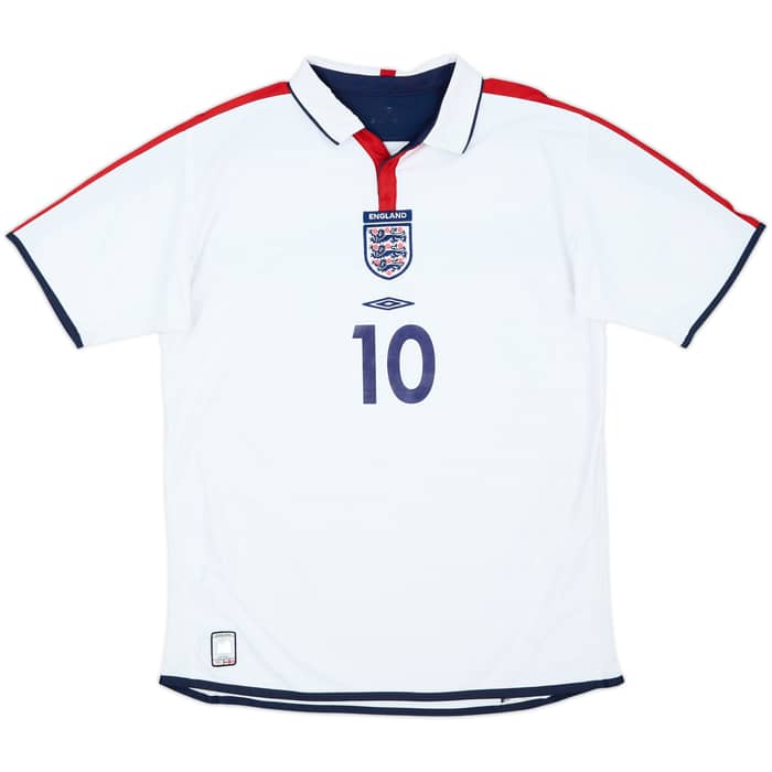 2003-05 England Home Shirt Owen #10 - 8/10 - (L)