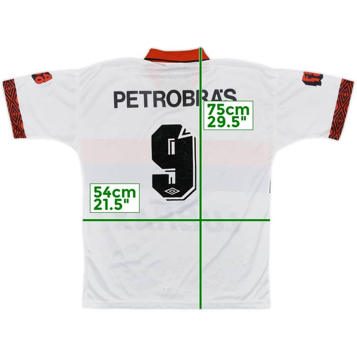 1995-96 Flamengo Centenary Away Shirt #9 - 5/10 - (M)
