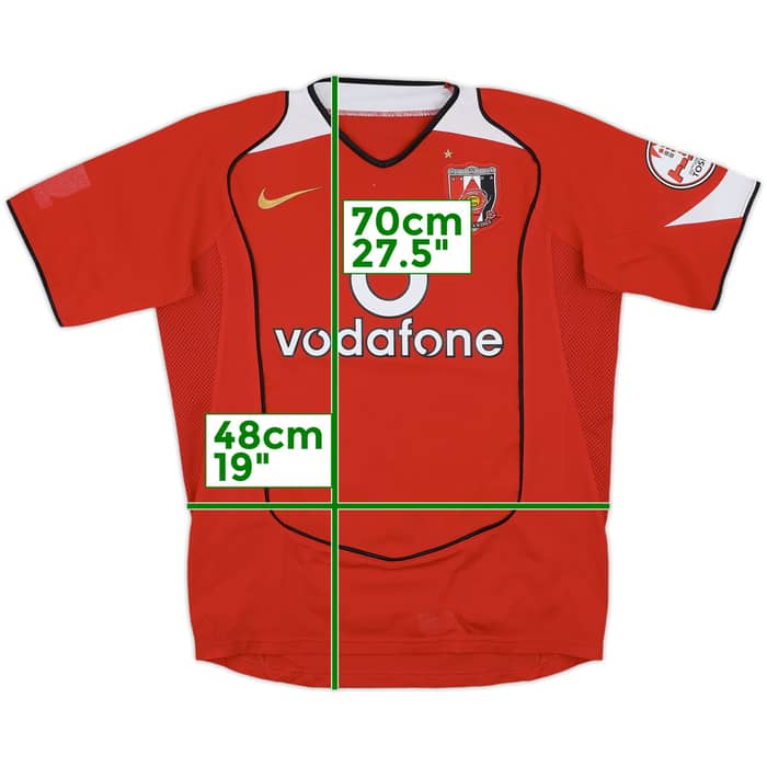 2005 Urawa Red Diamonds Home Shirt - 8/10 - (M)