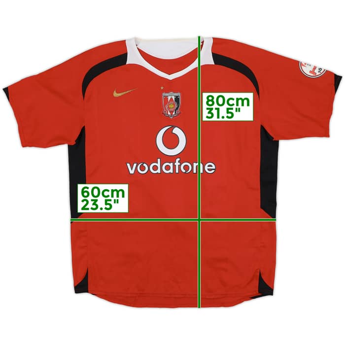 2006 Urawa Red Diamonds Home Shirt - 7/10 - (XL)