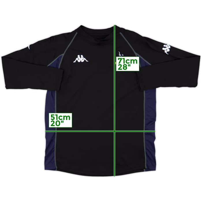 2003-04 Tottenham Kappa Training L/S Shirt - 9/10 - (L)